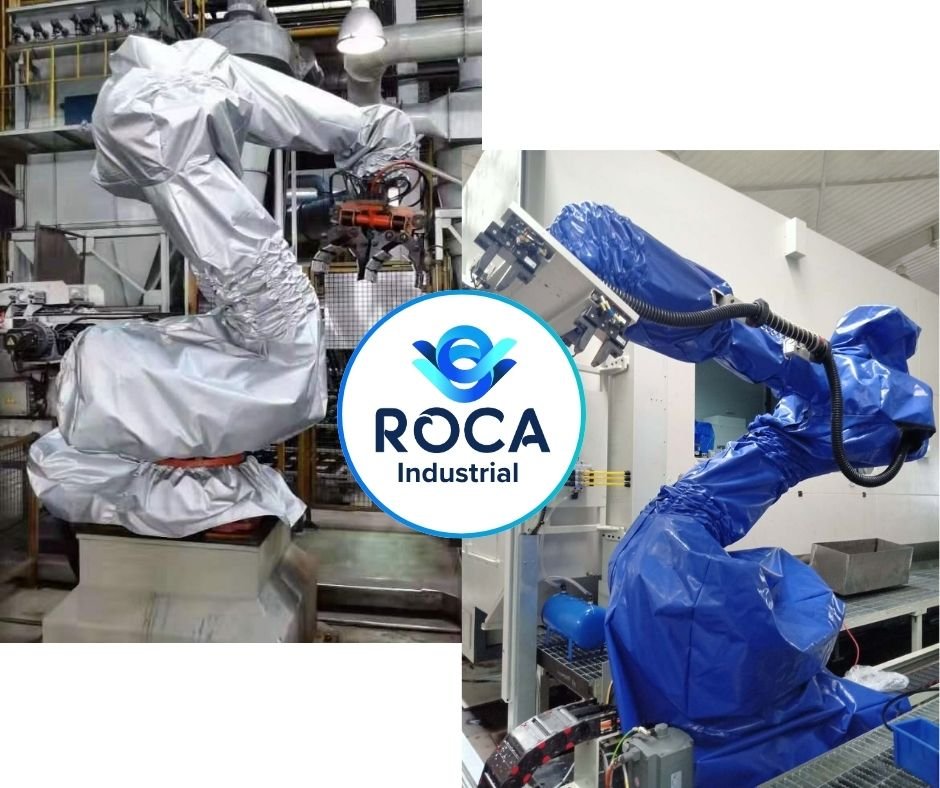 Cubiertas para robots industriales
